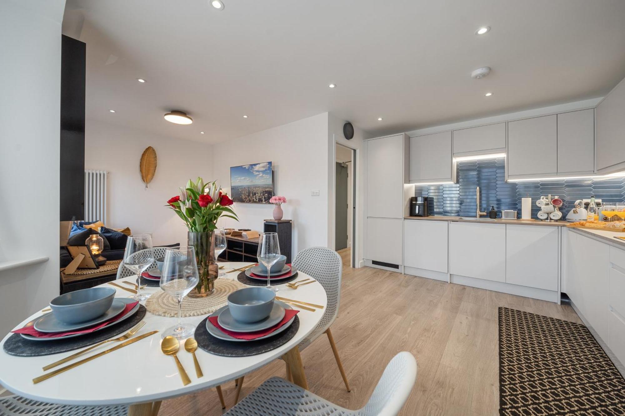 Newly Refurbished 2 Bed Flat Appartement Mill Hill Buitenkant foto